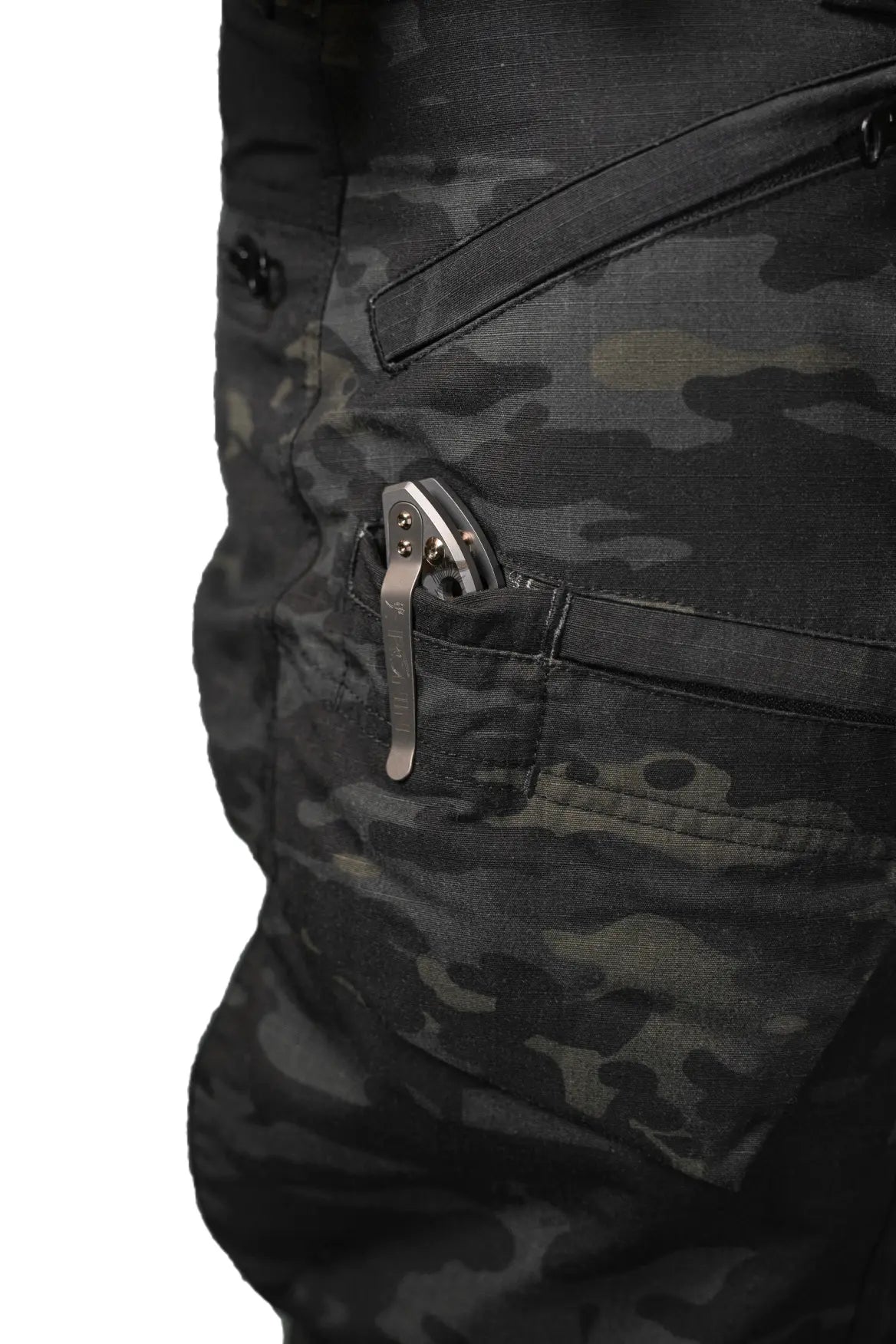 WOLVERINE COMBAT PANT RONIN SERIES BLACK MULTICAM