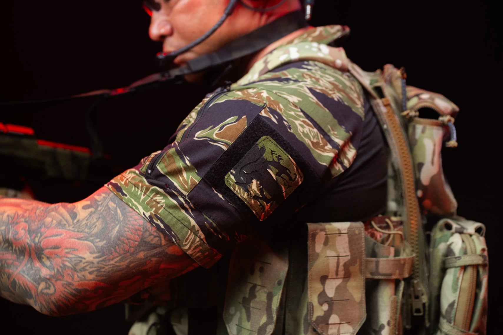 TACTICAL POLO RONIN SERIES MULTICAM