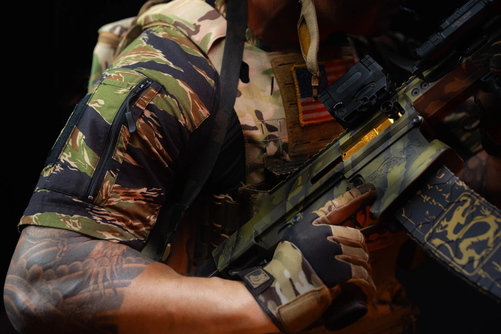 TACTICAL POLO RONIN SERIES MULTICAM
